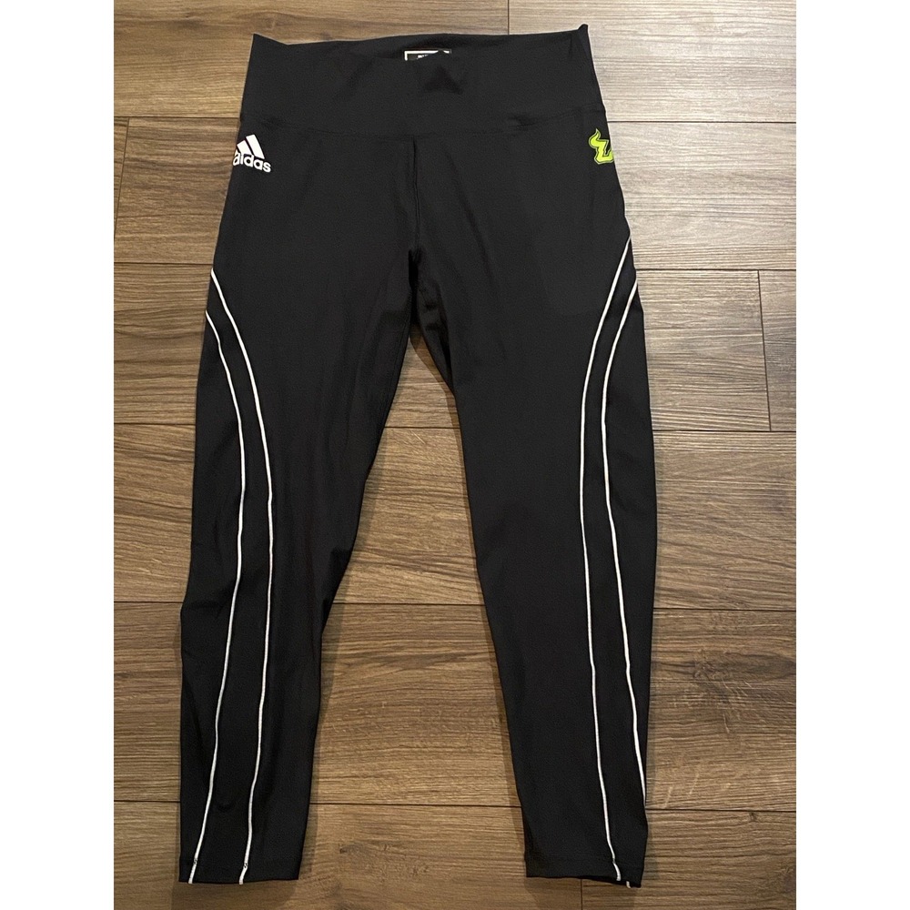 ADIDAS WOMEN'S STADIUM TIGHT USF South Florida bulls team issued XL Leggings